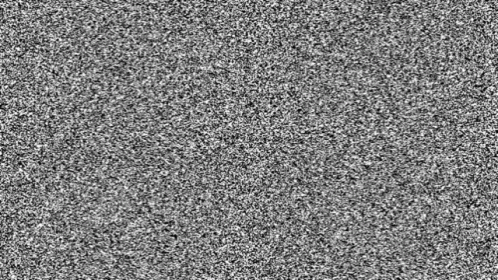 White noise. By moving close to your monitor, you can fill close your entire visual field with this two-dimensional image. At that point, all you see is movement within a plane that runs parallel to your eyes.