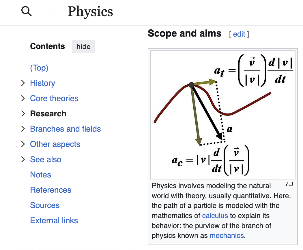 Math and Physics