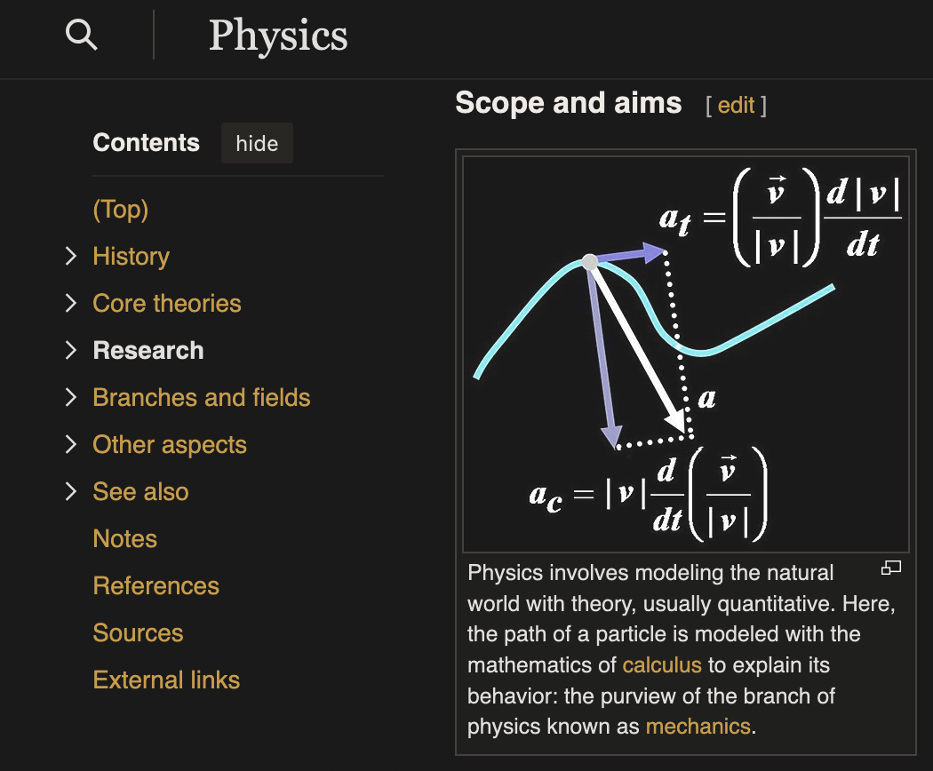 Math and Physics